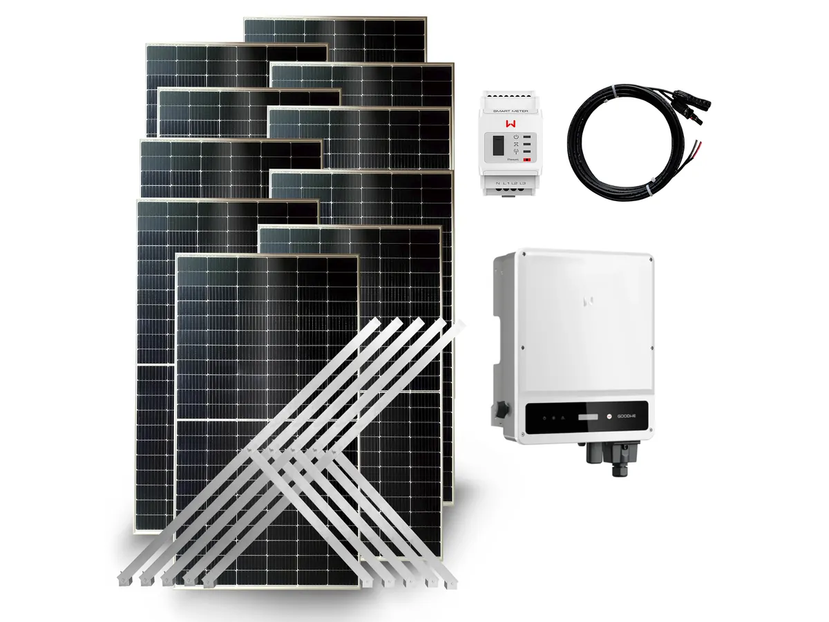 Kit Solar ON GRID 6000W trifásico · 10 paneles