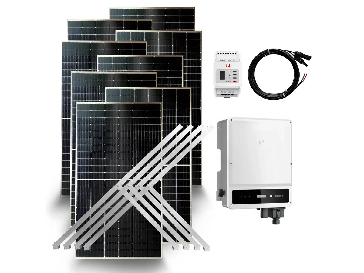 Kit Solar ON GRID 6000W trifásico · 8 paneles